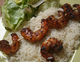 Crevettes barbecue