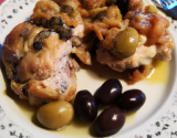 Pic de veau aux olives et à la Fourme d'Ambert