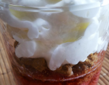 Verrine fraises, spéculoos et chantilly vanillée