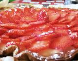 Tarte aux fraises/framboises, crème pâtissière