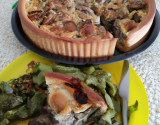 Tourte à la brousse et aux escargots