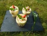 Verrines de tiramisu aux fraises classiques