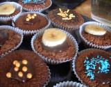 Muffins chocolat-banane