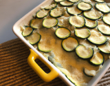 Gratin de courgettes aux ravioles économique