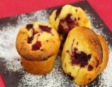 Muffins aux fraises faciles