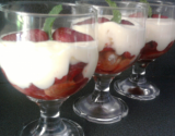 Tiramisu aux fraises et pointe de citron