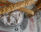 Rillettes de thon et St Moret au gomasio