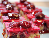 Bricks de cerises aux amandes