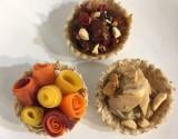 Trio de mini tartelettes pour l'apéro