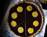 Tarte chocolat lemon curd