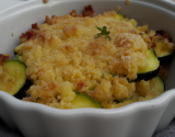 crumble de courgettes (bio)