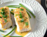 Filets de poisson aux poireaux