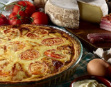 Quiche à la  Tomme de Savoie