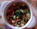 Courgettes sautées aux lardons