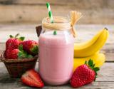 Smoothie banane-fraise-vanille