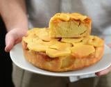 Gâteau renversé aux pommes et caramel