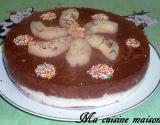 Bavarois poire chocolat