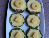 Ananas aux avocats