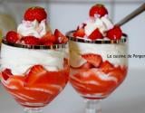 Fontainebleau aux fraises aux 3 sirops