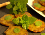 Galettes de pommes de terre à la menthe