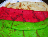 Crêpes de couleurs