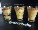 Trio de crumble en verrine