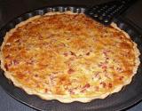 Quiche Lorraine au jambon et à la tomate séchée