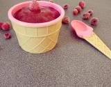 Glace rapide aux fruits rouges et au yaourt