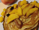 Pancake aux pommes et au safran