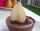 Mousse légère chocolat poire