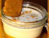 Panna cotta aux speculoos & à la purée de mangues