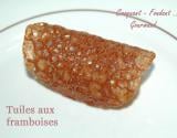 Tuiles framboise