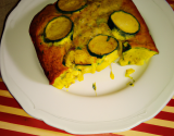 Gâteau courgettes au micro-onde