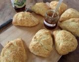 Scones en tranches