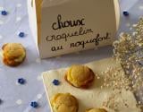 Mini choux craquelin au Roquefort Papillon