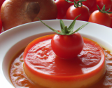 Flan rouge tomate