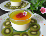 Panacotta aux kiwis