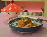 Sashimi de saumon mariné