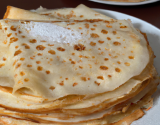 Crêpes faciles au sucre vanillé