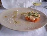 Tartare de langoustine, cumin et ciboulette