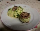 Millefeuille de veau et de courgettes