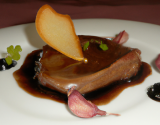 Selle de chevreuil au foie gras