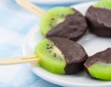 Sucettes de Kiwi de l'Adour au chocolat