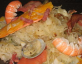 Choucroute de fruits de mer et algues