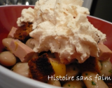 Salade d'haricots de Soissons et chantilly de foie gras