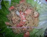 Salade de soja aux crevettes