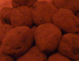 Truffes au chocolat savoureuses