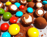 Truffes aux m&m's