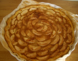 Tarte aux pommes facile parfumée à la banane