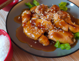 Poulet à la sauce glacée Teriyaki